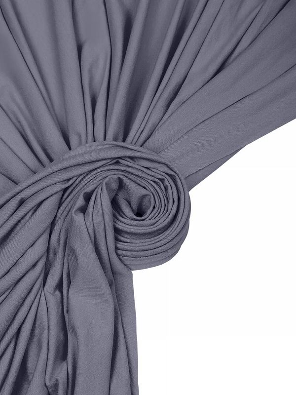 Вискоза трикотажная 240 г/м², 180 см / 1 метр, TBY.023709, светло-серый