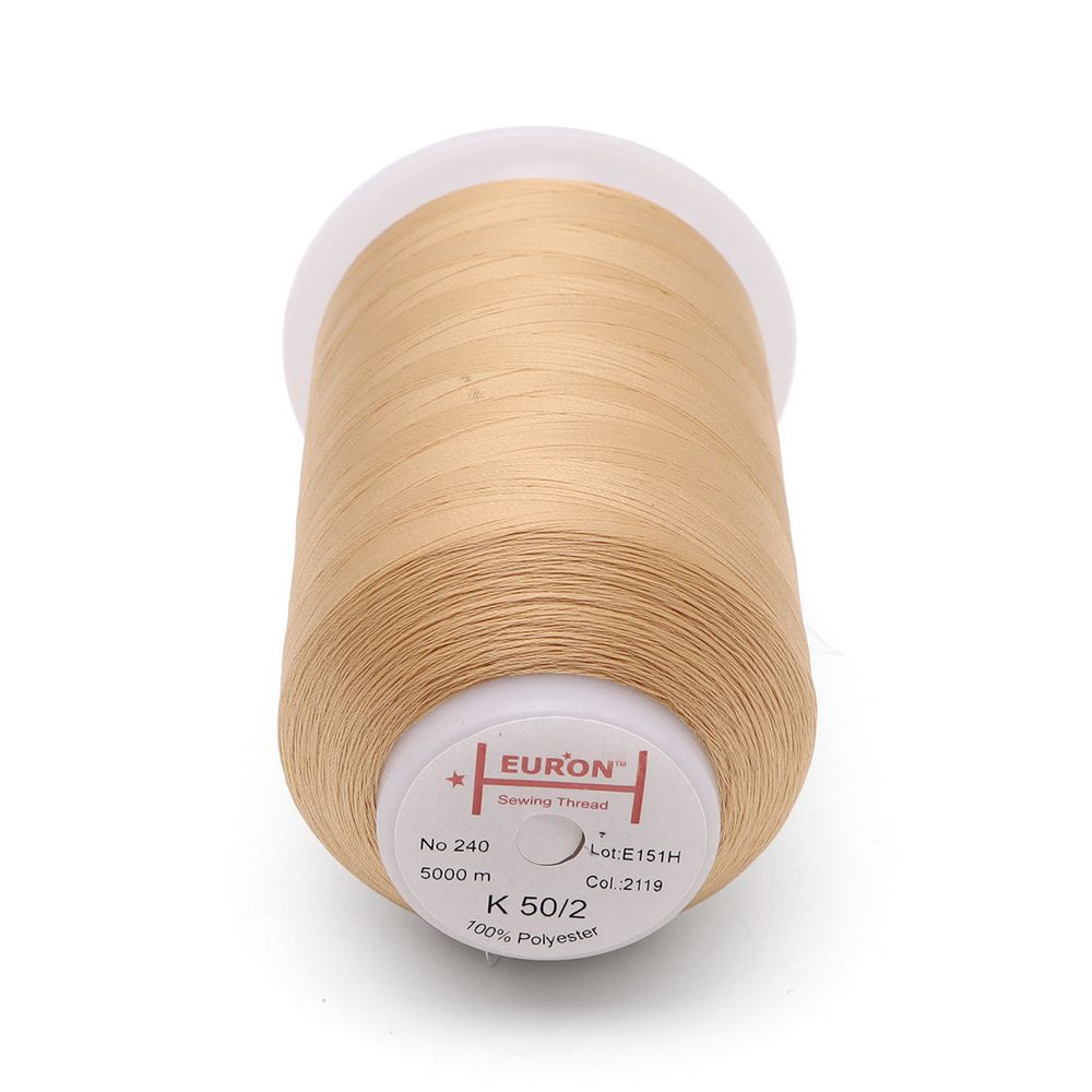 Нитки швейные Euron K 50/2 №240 5000м (2119)