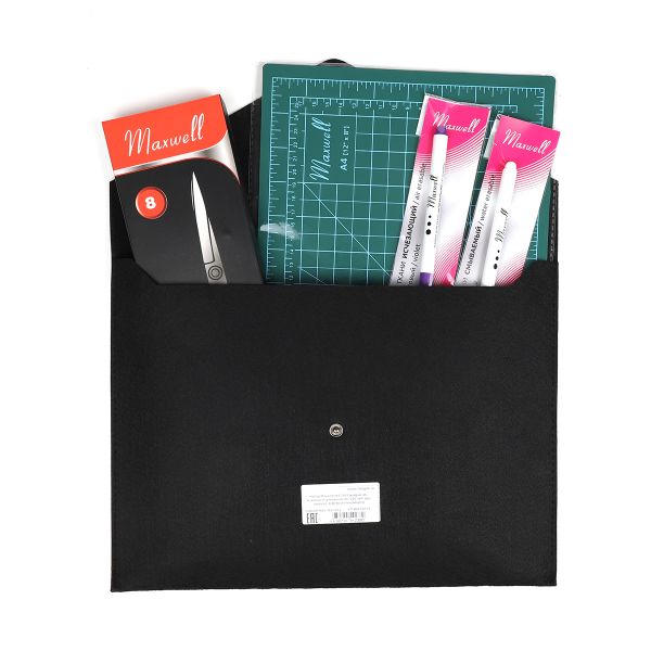 Набор швейный Maxwell 143-7012 (коврик а4, ножницы портновские 08