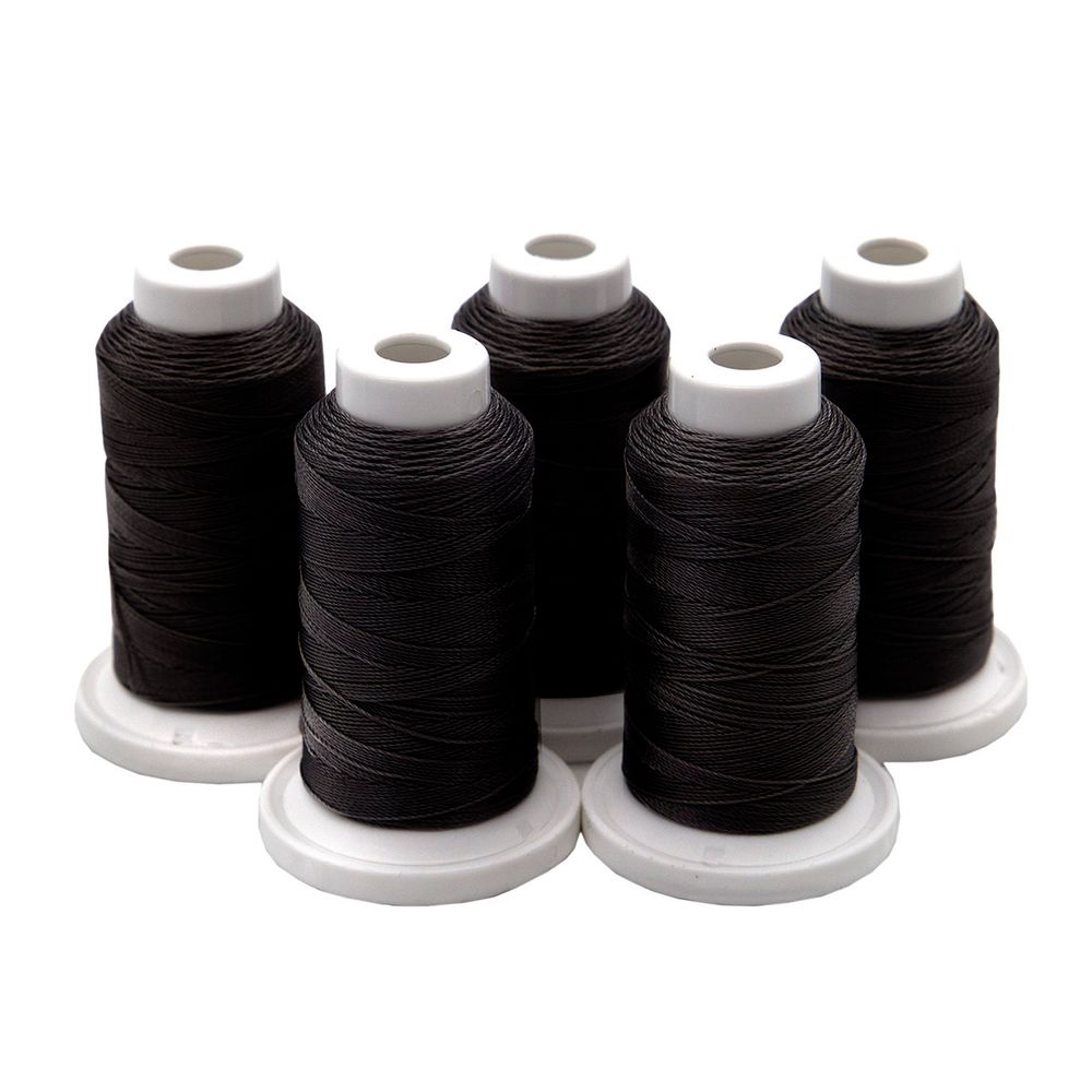 Нитки филаментные 1000D/3, 91.44 м, Астра, 9020 черный