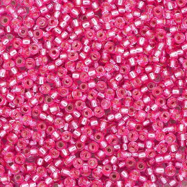 Бисер Preciosa цветной с серебр.центром 10/0 (2.3 мм), 100 г (5х20 г), цв. 08277