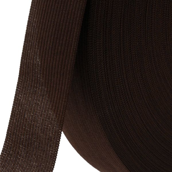 Тесьма (лента) окантовочная 33 мм / 100 метров, С671, 007 коричневый