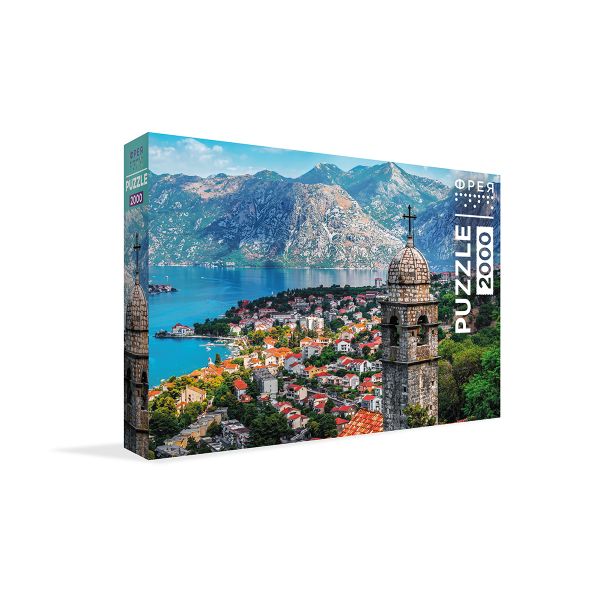 Пазл 2000 элементов, PZL-2000/35 Башня в старом городе, Фрея