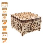 Пазл объемный 3D, 226 элементов, Серия Механика, Шкатулка с секретом, Rezark MGR-11