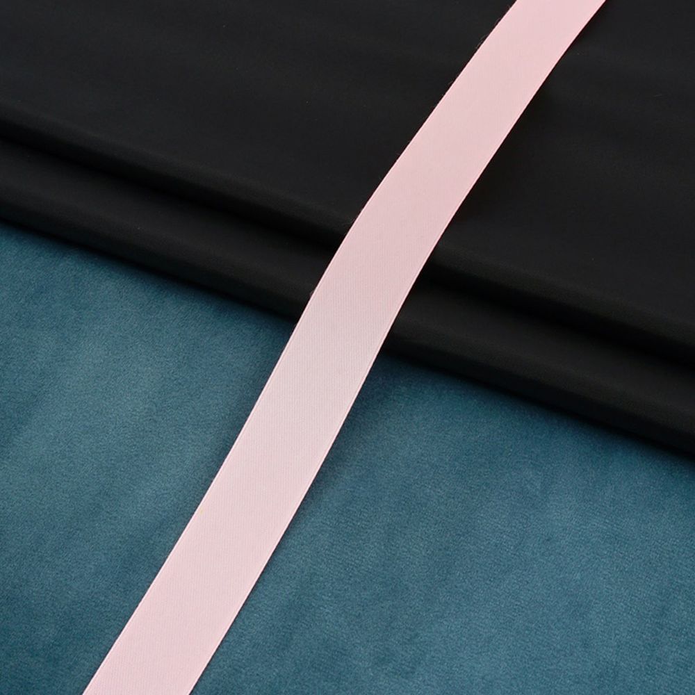 Лента атласная 2-сторонняя 25.0 мм / 22.86±1 метров, C1039 светло-розовый, 6102-0013, Globus