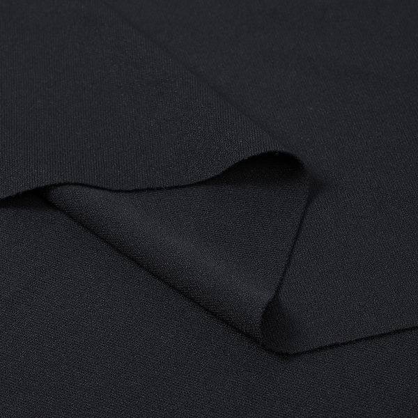 Ткань подкладочная трикотажная 115 г/м², 150 см / 10 метров, TBY.Pod.4009.10, цв.черный