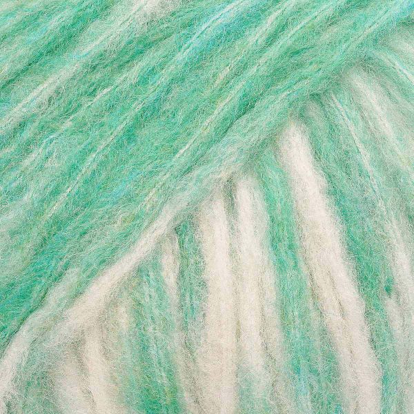 Пряжа YarnArt (ЯрнАрт) Raindrops / уп.10 мот. по 50 г, 115 м, 2904 бирюзовый меланж