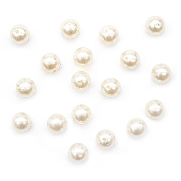 Бусины пластик (жемчуг) ⌀14 мм, 25 г, Astra&Craft, 003 NL телесный
