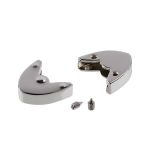 Наконечник для молний 22 мм, 22х20х5 мм, 5 шт, 01 никель, Gamma LTZ-02