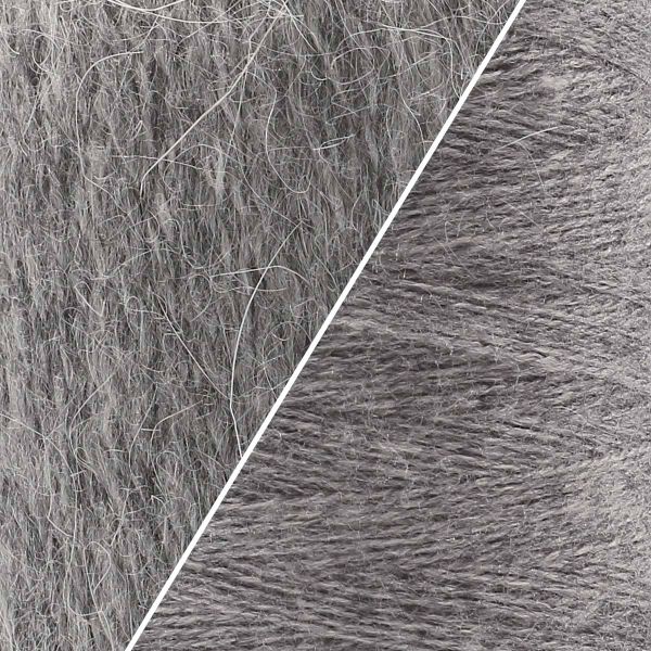 Пряжа Astra Premium (Астра Премиум) Пух норки / уп.1 мот. по 50 г, 290 м, 047 пепельный