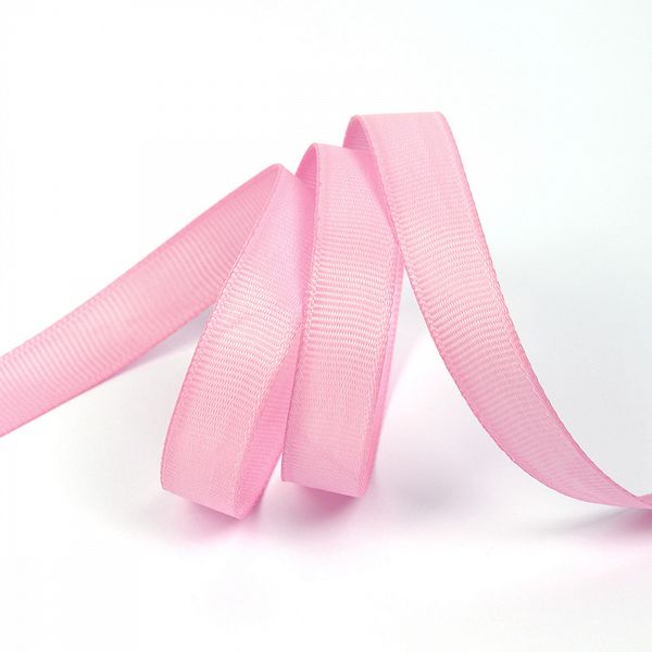 Лента репсовая (в рубчик) 12.0 мм, 148 (034) холод.розовый, уп. 27,4м