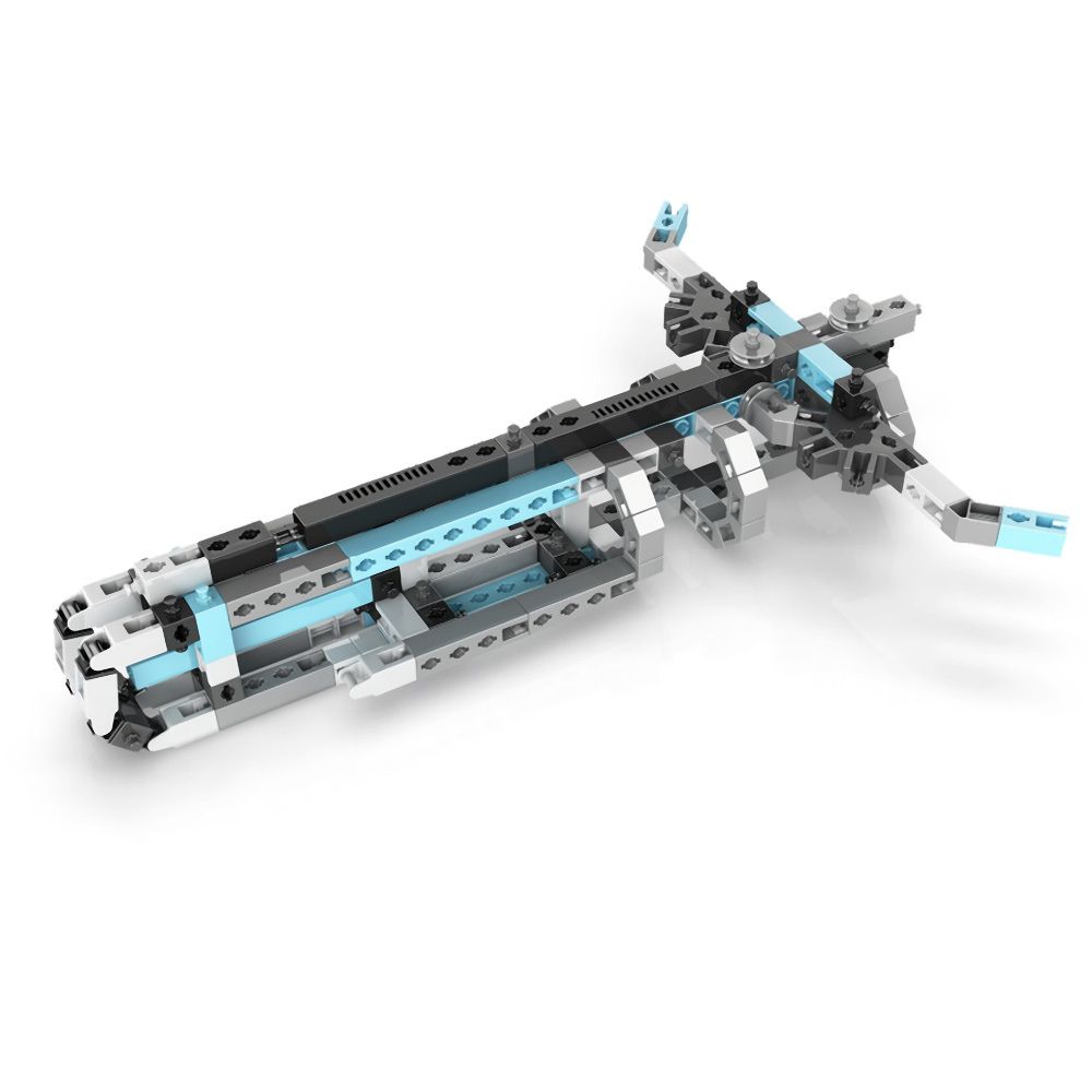 Конструктор пластиковый Освоение космоса 173 элемент, Поделкин PKG-02