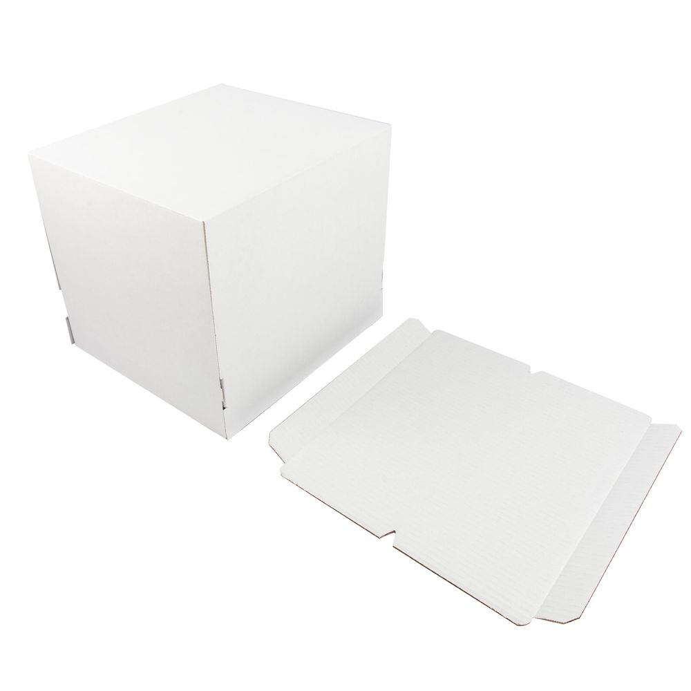 Кондитерская коробка для торта БЕЗ ОКНА, 30.5х30.5х29 см, S-Chief, BFC-047