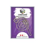 Головоломка металлическая, 1 шт, Спираль 4 элемента, Delfbrick DLM-29