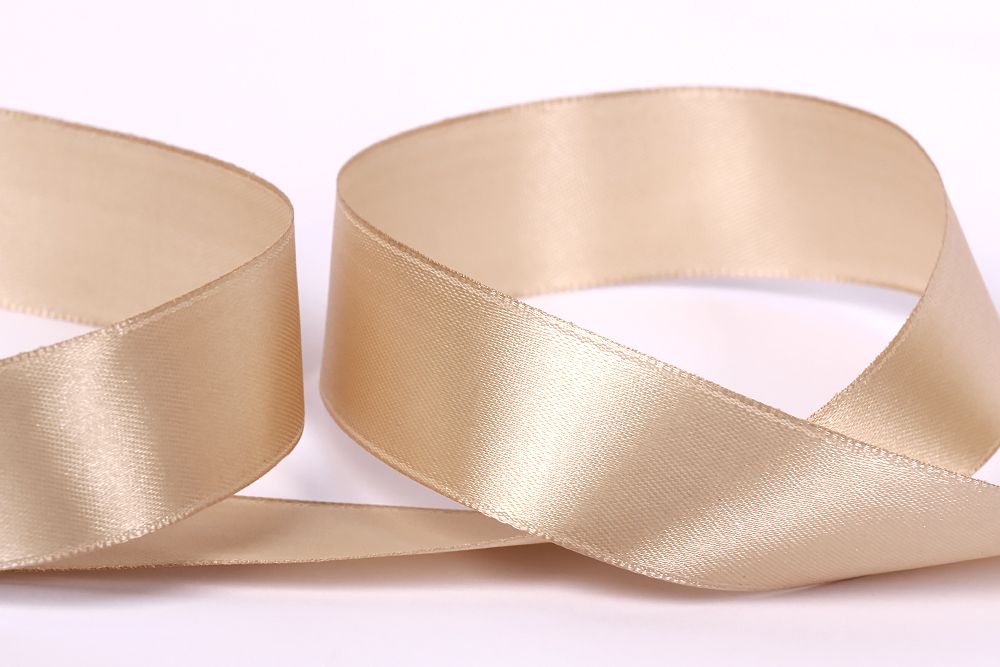 Лента атласная 1-сторонняя 25.0 мм / 33±2 метра, 146 пепельно-каштановый, Gamma