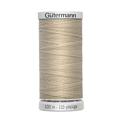 Нитки суперкрепкие Gutermann Extra Strong M782, 100м, 722 св.бежевый, 5 катушек