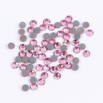 Стразы клеевые стекло 2.4 мм, 360 шт, SS08 №23 розовый (Rose), Zlatka ZRTG-0872