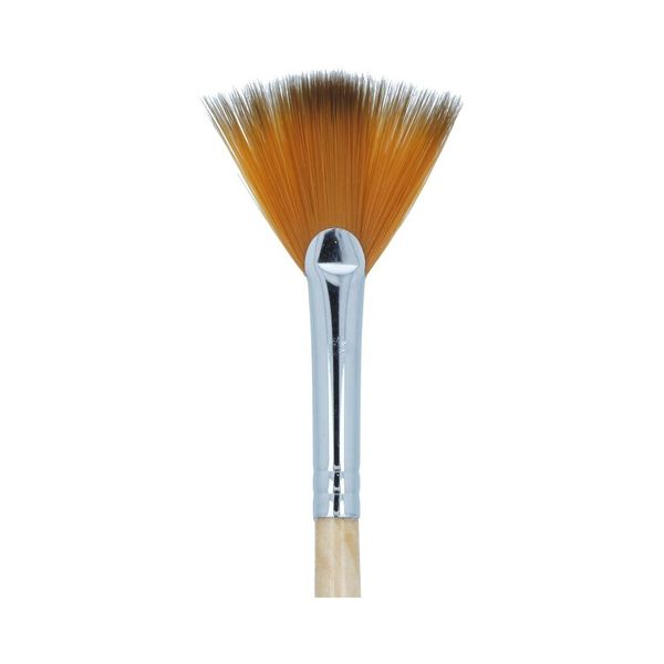 Кисть синтетика веерная №06, 5 шт, короткая ручка, Mr.Painter SBW 202-06