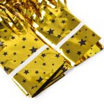 Занавес Дождик 100х200 см, 03_золотые звезды, Boomzee GBZ-13