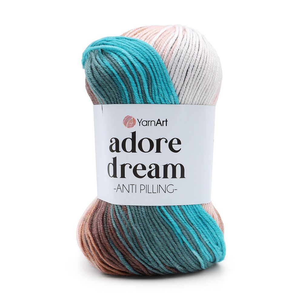 Пряжа YarnArt (ЯрнАрт) Adore Dream / уп.5 мот. по 100 г, 280м, 1055 секционный /TOS/