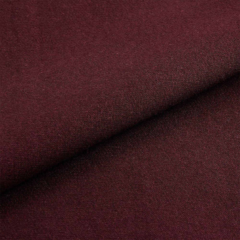 Футер 2-нитка начес 210 г/м², 100-100 см / 6 метров, ФУТ2Х.НАЧ.210.БОР.6, бордо
