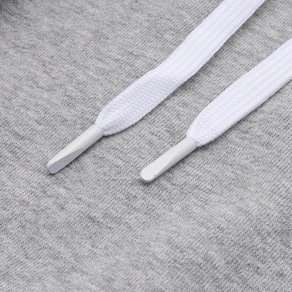 Шнурки плоские с металлическим наконечником 10.0 мм / 150 см, 50 пар (100 шт), белый, 6220-0134