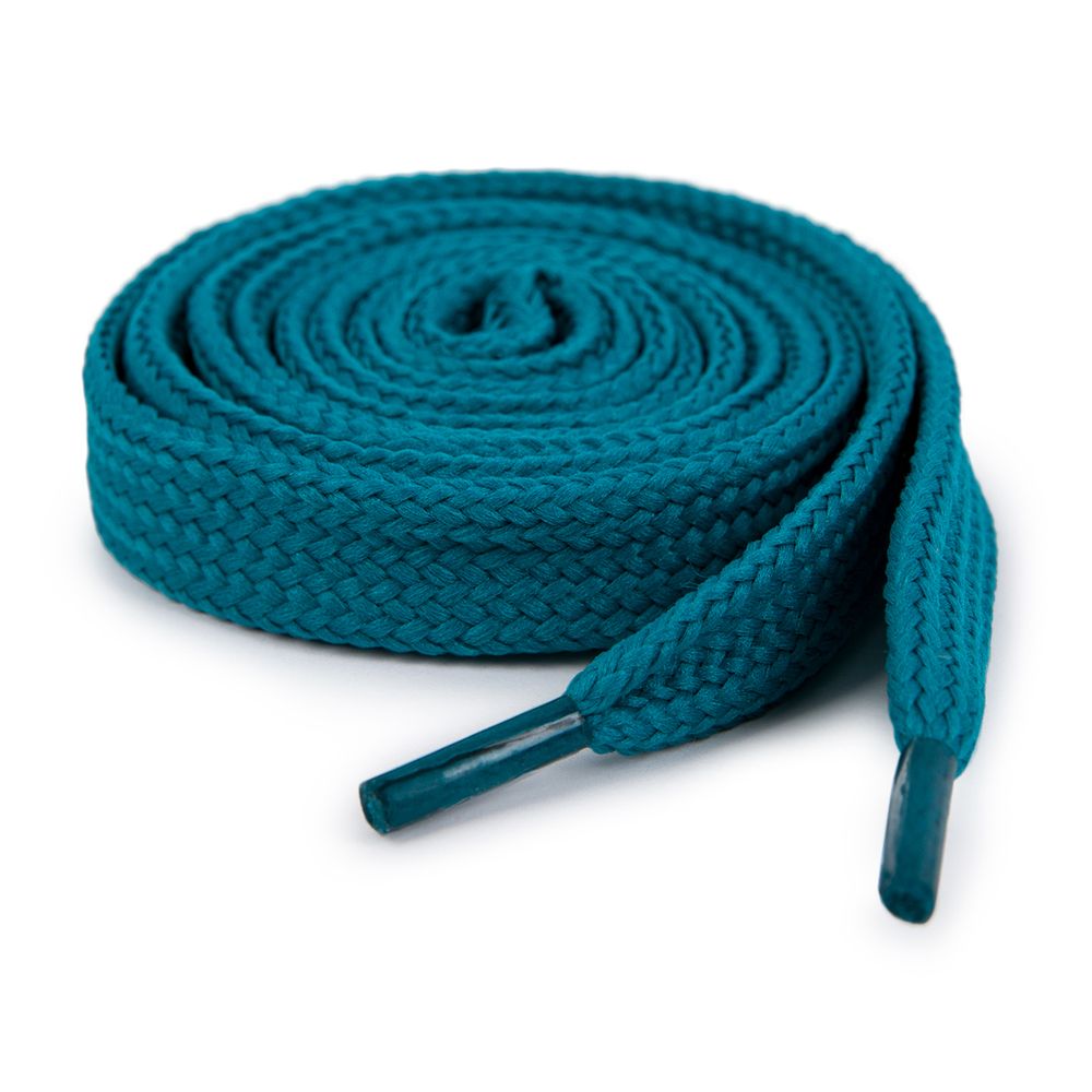 Шнурки для обуви т.6 100 см, 25 п, №140 бирюзовый, Gamma