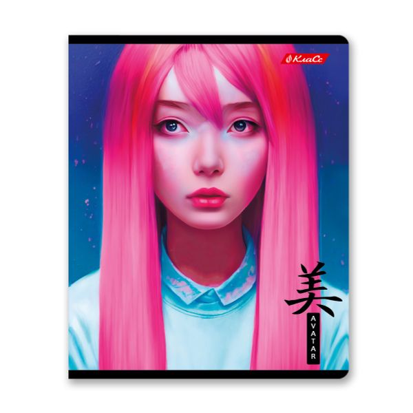 Тетрадь ученическая общая, A5+ 48 л. на скобе 65 г/м², белизна 100%, 10 шт, клетка в термоусадочной пленке, 000736 Зачарованная, Светоч 48ТЕТк-001