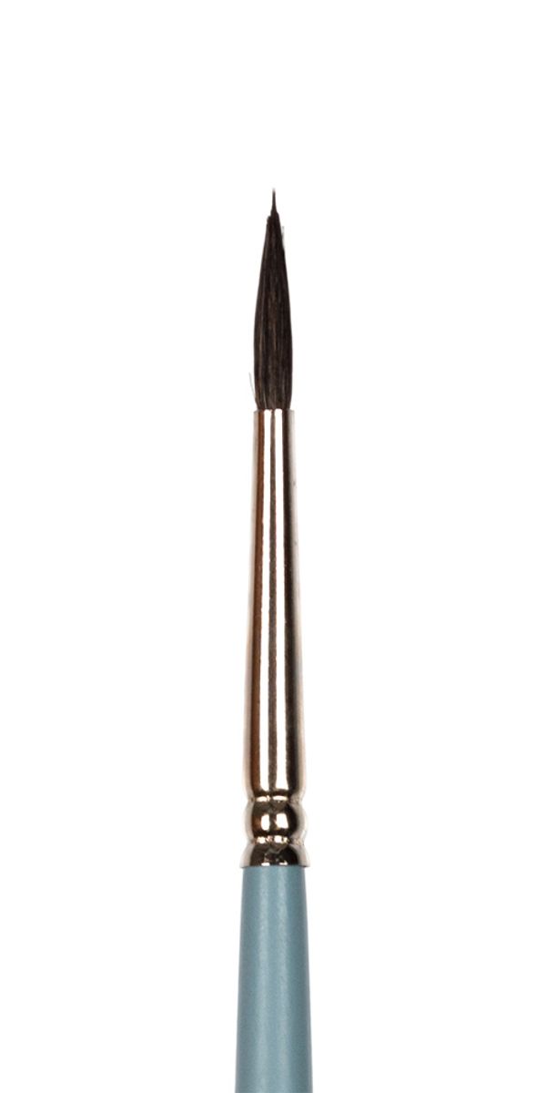 Кисть белка круглая №02, 10 шт, короткая ручка, Vista-Artista 10231-02