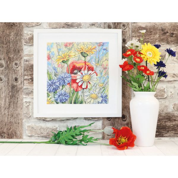 Канва Zweigart Aida Stern 14 ct, 50х50 см, 3706/100