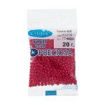 Бисер непрозрачный 8/0, круг.отв., 100 г (5х20 г) Preciosa