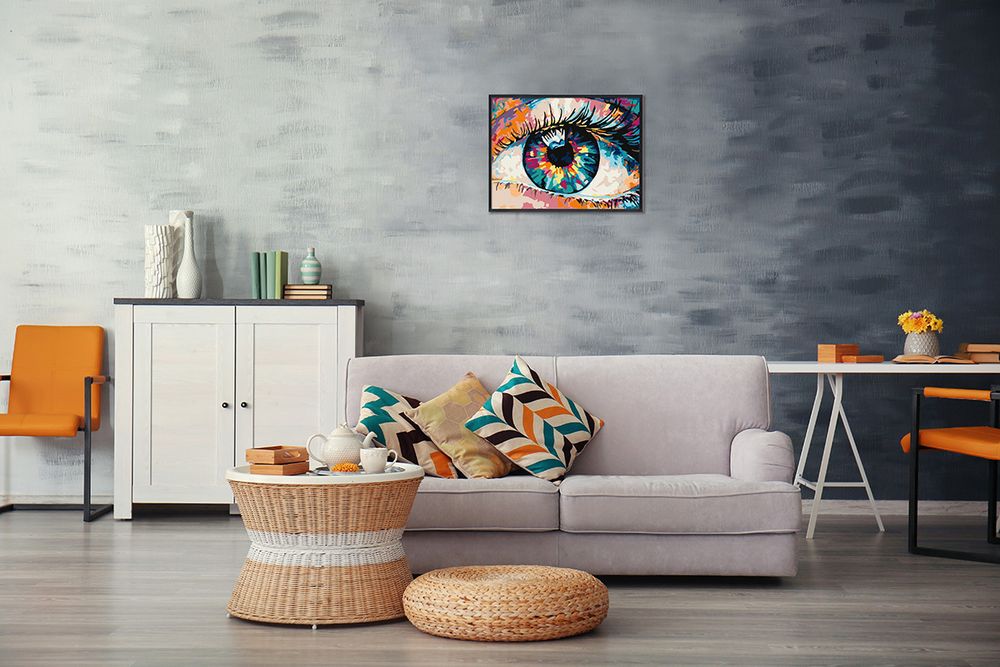 Картина по номерам Фрея, Взгляд сквозь мечту, 40х30 см