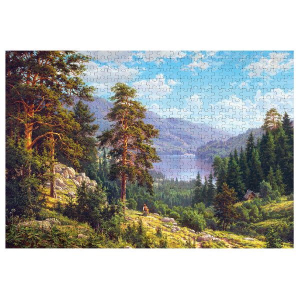 Пазл. Премиальная коллекция 1500 элементов, TOP-PZL-1500/05 Воспоминание о Сибири, Фрея