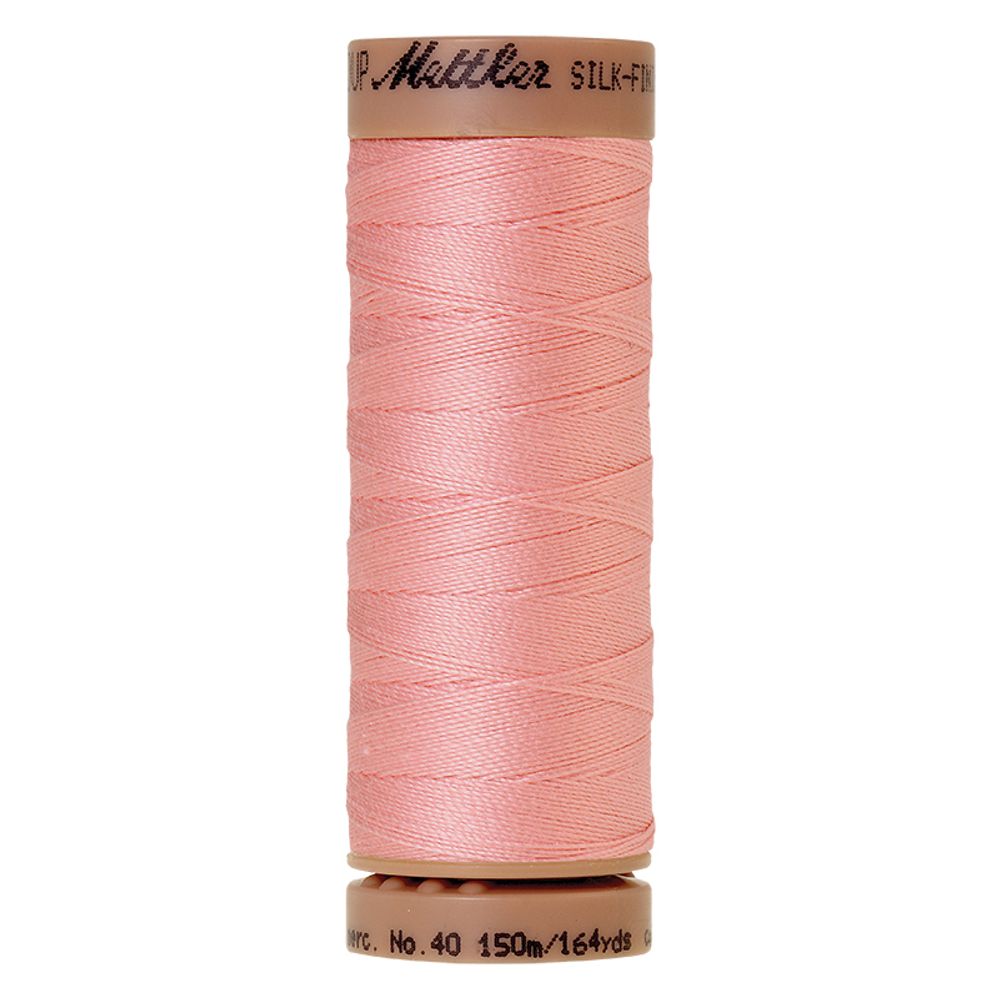 Нитки хлопковые отделочные Mettler Silk-Finish Cotton 40, 150 м, 0075, 5 катушек