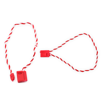 Микропломба (биркодержатель) ПЭ 15см, ≈1000 шт, New Star (красно-белый)