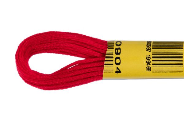 Мулине ПНК им.Кирова цв.0904 т.малиновый, Россия, 24 мотка по 8 метров