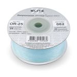 Лента капроновая (органза) 25.0 мм / 22.8±1 метра, 062 бл.голубой, Blitz OR-25