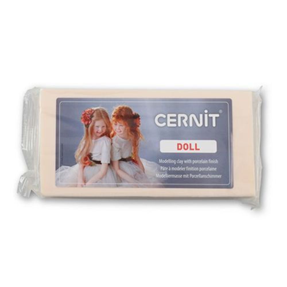 Полимерная глина Cernit Doll полупрозрачная 500 гр.