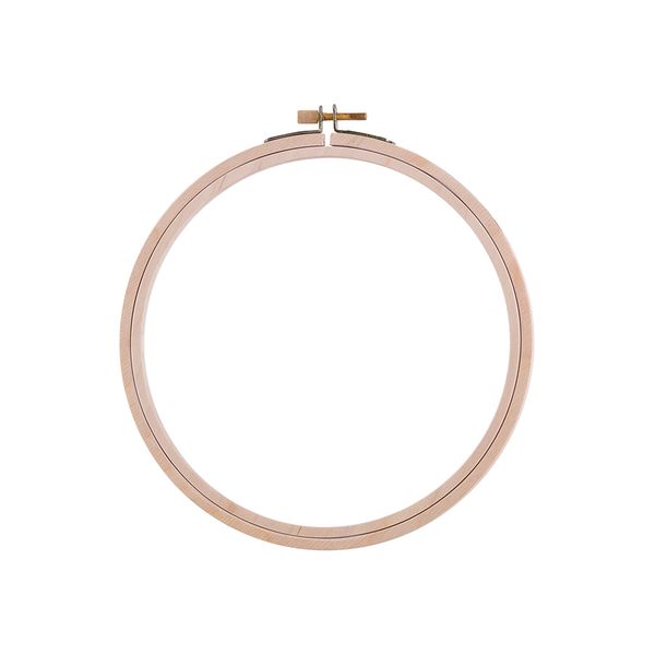 Пяльцы круглые деревянные ⌀180 мм, 3 шт, Gamma PRS