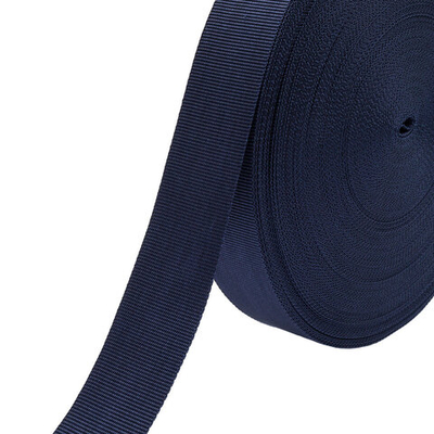 Стропа (ременная лента) 40 мм / 50 метров, толщ. 1.0 мм, [26.3 г/пог.м], 100% п/э, 030 т.синий