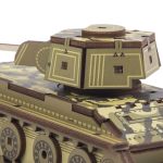 Пазл 3D, серия Военная техника 38 элемент, Танк, Rezark ST0392