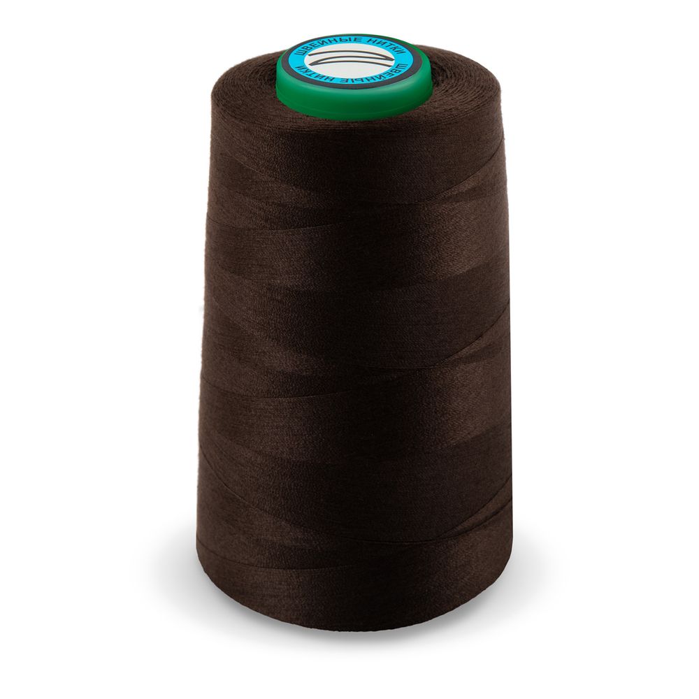 Нитки универсальные Nitka 40/2, 4570 м (5000 ярд) / 1 кат., 495 т.коричневый
