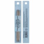 Спицы чулочные металл ⌀3.0 мм, 15 см, 5 шт, Gamma MK5-15