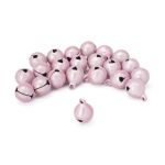Бубенчики жемчужные 10 мм, 20 шт, Astra&Craft, QYB-007 светло-розовый