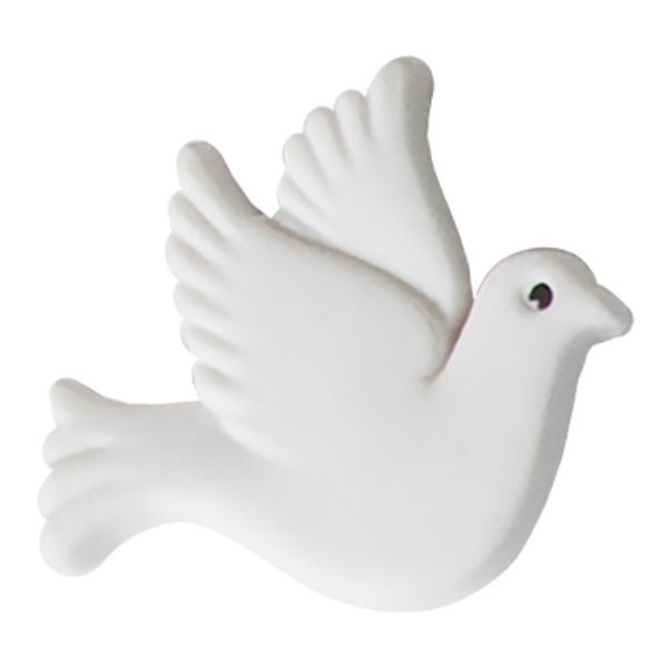 Пуговицы детские 20 мм, 36 шт, №D501 белый, Gamma AY 9800