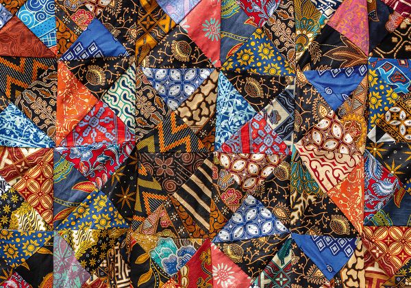 Пазл 1000 элементов, Лоскутное одеяло, PZL-1000/44, Фрея