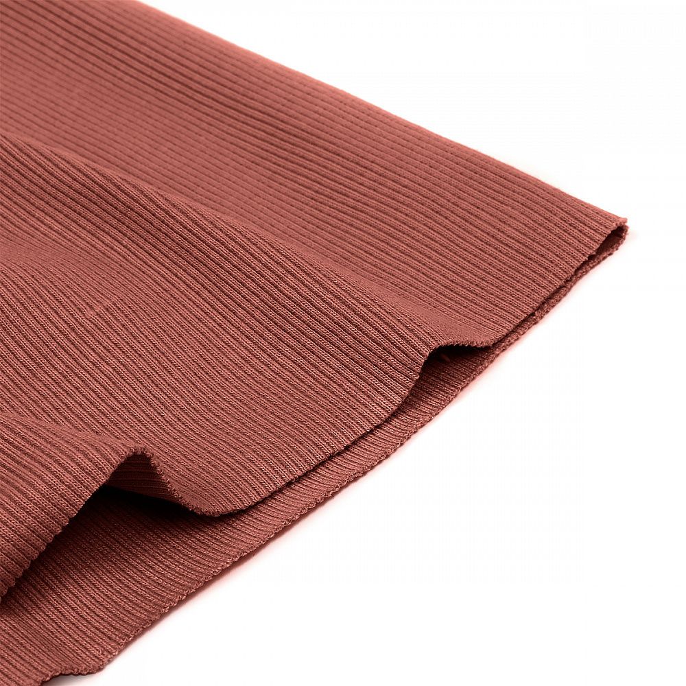 Кашкорсе с лайкрой пенье 400 г/м², 60+60 см / 15 метров, КАШ.400.17-1524.15, чайная роза