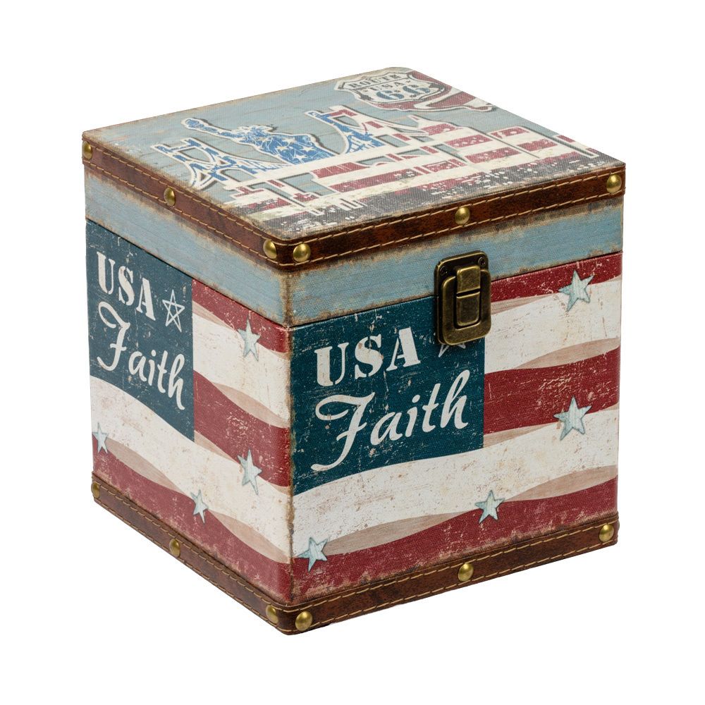 Шкатулка сундучок 008 Америка, Gamma DBK-09