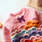 Набор текстильных бантиков, 100 шт, 104 черно-розовый, Annet BDR