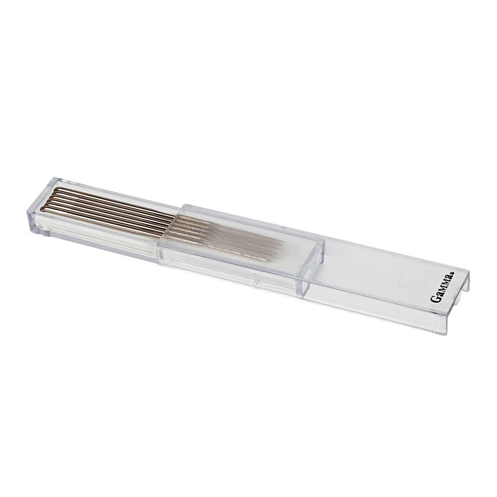 Иглы ручные для валяния (фелтинга) 40 тонкие (с обратным сечением), 6 шт, Gamma FNG-02